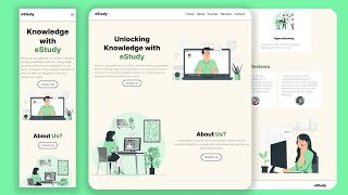 Complete React and Tailwind CSS Website Design Tutorial  Build an Educational Landing Page react [upl. by Otter]