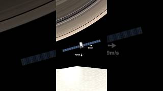 Landing Probe on Saturn’s Enceladus Moon in SFS 🪐 shorts spaceflightsimulator [upl. by Sivrad797]