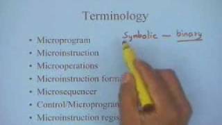 lecture 19  Microprogrammed Control [upl. by Alvie]