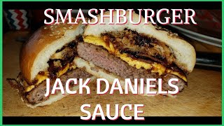 SMASHBURGER  JACK DANIELS SAUCE  BLACKSTONE [upl. by Nowahs981]