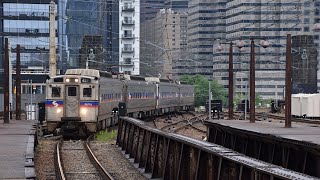 Railfanning Around Philadelphia 30th St Station [upl. by Assina289]