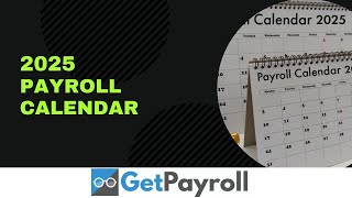 Never Miss a Deadline Again Grab Your FREE 2025 Payroll Calendar [upl. by Catherina]