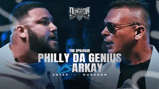 ETD RAP BATTLE  PHILLY DA GENIUS VS ARKAY [upl. by Eivla]