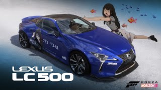 Takina and the Sakana Car  Lexus LC500 [upl. by Tonkin]