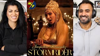 Jacqueline Fernandez  Stormrider Official Music Video Reaction [upl. by Hildie460]