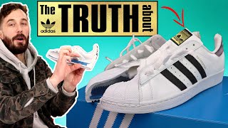 Why Adidas Superstar is a 50 year Icon  CUT IN HALF [upl. by Asp]