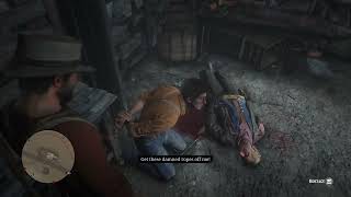 Investigate the homestead Lone Mule Stead RDR2 [upl. by Seraphina]