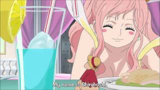 Luffy eating Shirahoshis food HD [upl. by Hoeve]