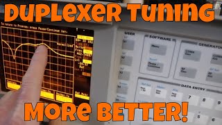 UHF Cellwave Duplexer Tuning [upl. by Eekram998]