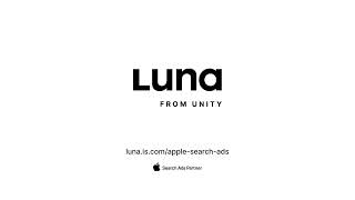 Go fully automatic and start scaling Apple Search Ads with Luna from Unity [upl. by Dann]