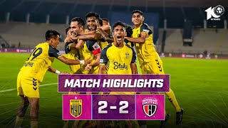 Match Highlights  Hyderabad FC 22 NorthEast United FC  MW 18  ISL 202324 [upl. by Bainbrudge]