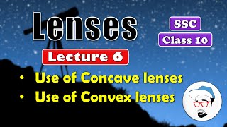 LENSES Lecture 6 Class 10 SSC  Use of concave and convex lens Maharashtra state board Science 1 [upl. by Deck]