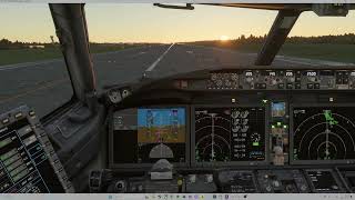 MSFS SHORT FINAL INTO ROVANIEMI EFRO B737MAX 8 [upl. by Fridlund]