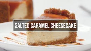 Instant Pot Salted Caramel Cheesecake [upl. by Willet]