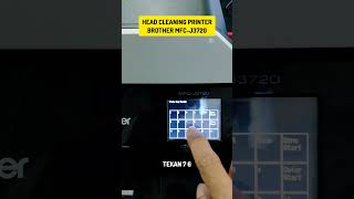 Tutorial Head Cleaning Printer Brother MFCJ3720 shorts youtubeshorts printerbrother [upl. by Scrope528]