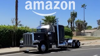 Amazon Relay  First Load  Power Only  New Authority  Peterbilt 389  Trucking Business [upl. by Netsud]