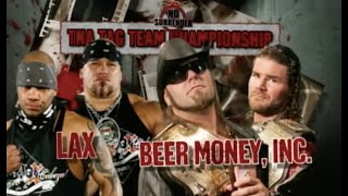 Story of LAX vs Beer Money Inc  No Surrender 2008 [upl. by Preuss]