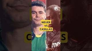 NEUER is BETTER than CASILLAS amp BUFFON 👉 AGREE shorts football soccer biasfc debate [upl. by Migeon653]