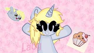 ♡Im a unicorn and I have horns♡Derpy animation 🌸 [upl. by Atims]