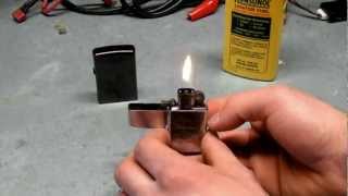 How to Fill a Zippo Lighter [upl. by Calisa148]