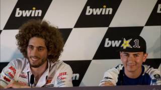 Simoncelli vs Jorge  Conferenza stampa Assen [upl. by Abroms]