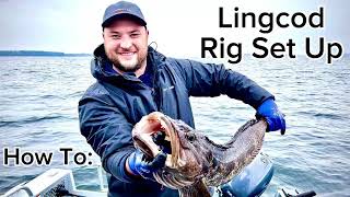 Puget Sound Lingcod Fishing Set Up How to [upl. by Anilegna]