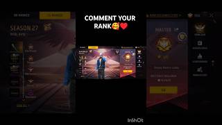 COMMENT YOUR CS RANK SCORE 🥰♥️freefire shortvideo trending viralshorts shortfeed ytshorts [upl. by Nerej]