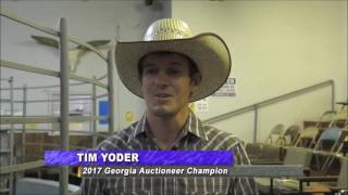 TIM YODER  World Class Auctioneer [upl. by Elizabet362]