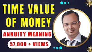 7  Annuity meaning  time value of money  mathematics of finance [upl. by Bulley916]