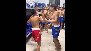 Shaolin sanda kids  true warriors [upl. by Odranreb]