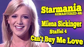 Starmania REMASTERED Milena Sickinger quotCant buy me lovequot 2009 4K [upl. by Nodlehs923]