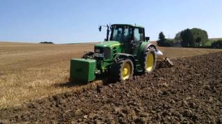 John Deere 6630 mit Regent Saturn und Kerner Schollencracker [upl. by Ylimme]