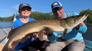 Ontario Fly In Fishing  Hundred Fish Days [upl. by Notniv]