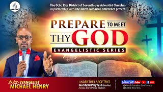 Prepare to Meet Thy God Series  Day 16  Evangelist Michael Henry  Wednesday January 31 2024 [upl. by Jaynes293]