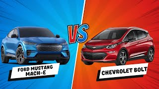 Comparison Ford Mustang MachE VS Chevrolet Bolt 2024 [upl. by Nnahgem753]