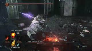 How to Aldrich Devourer of Gods Pyro NG2  DARK SOULS III [upl. by Tocci]