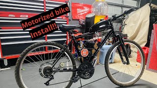 How To Install a Motorized Bike Kit Installing a Motorized Bike Kit Walkthrough [upl. by Thebault518]