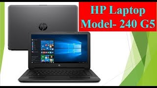 HP 240 G5 Laptop Unboxing and Review  HP 240 G5 [upl. by Bowne]