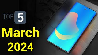 Top 5 UpComing Mobiles March 2024  Price amp Launch Date in india [upl. by Origra799]