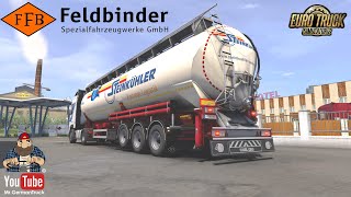 ETS2 v139 Feldbinder KIP Trailer pack v14 Best Class Trailer [upl. by Min]