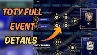 TOTY 24 FC MOBILE FULL DETAILSTOTY EVENT LEAKS FC MOBILE 24toty ea fc [upl. by Jessie]