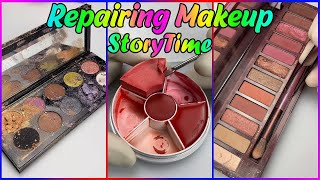 🌈 Repairing Makeup Storytime  Fixing Broken Makeup Storytime✨MEmu Wolf Tiktok Compilation Part 47 [upl. by Aholah90]