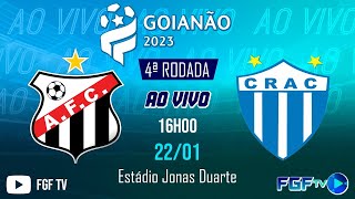 Goianão 1XBET 2023  Anápolis x CRAC [upl. by Bartlet]