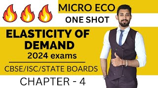 Elasticity of demand  One shot  Complete theory  Micro economics [upl. by Oigile658]