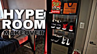 HYPEBEAST ROOM MAKEOVER SHOES STUSSY amp MORE  Part 1 [upl. by Yekcin]