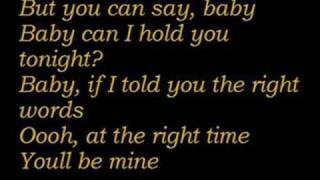 baby can i hold you tonight lyrics [upl. by Cardon]