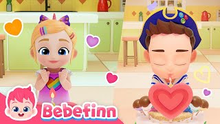 Happy 2nd Anniversary Bebefinn 🥳 Birthday Loop Animation from Bora and Brody [upl. by Rubi]