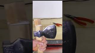 Old axe Restoration quotCracked handlequot Part 5 [upl. by Jacquetta835]