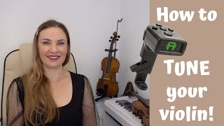 How To Tune Your Violin PROPERLY [upl. by Aniraad]