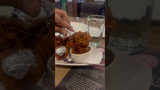 Chicken Lollipops ytshorts chickenlollipop chinesefood bhopal bhopaldiaries foodshorts [upl. by Dodson403]